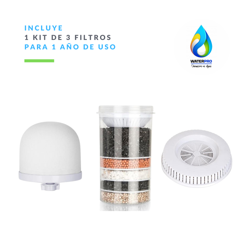 Filtro Purificador de Agua con dispensador WaterPro